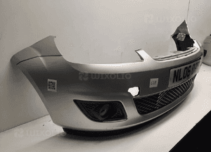 Zderzak przód przedni ford fiesta MK.6 6 vi lift fl 62 srebrny halogeny 5