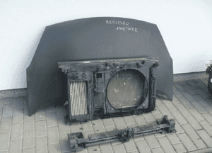 Peugeot partner iii citroen berlingo iii narożnik zderzaka prawy wersja z drzwiami 5