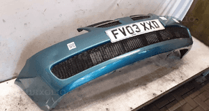 Zderzak przód przedni do nissan almera N16 lift fl błękitny 2