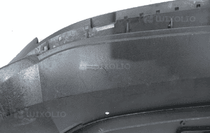Vw golf vii 2012- spoiler dokładka płyta zderzak przód 5G0805915AA 4