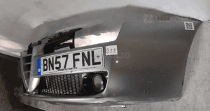 Zderzak przód przedni do alfa romeo 159 lakier 565/A halogeny srebrny 3