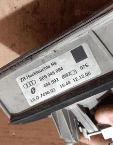 Lampa tylna lewa audi A4 B7 avant nr 8E9945094 4