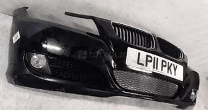 Zderzak przód przedni bmw E90 E91 seria 3 lift fl schwarz 2 ii halogeny 4