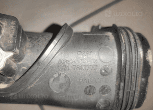 Bmw 5 F10 F11 N57 3.0D rura przewód dolot powietrza przepływomierz oryginał 9