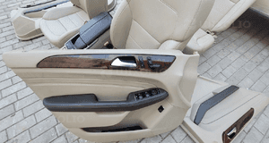 Mercedes ml W166 środek jasne skóry europa 4