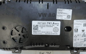 LICZNIK ZEGARY VW CADDY 1636KM 2K7920741A 5