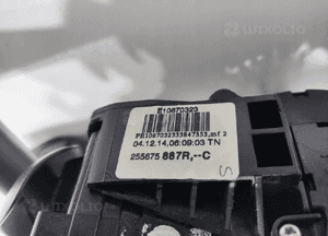 Przełącznik zespolony świateł taśma renault clio iv 255675887R 2013-2016 8