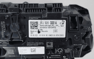 LICZNIK VIRTUAL ZEGARY LCD SEAT TARRACO 5FJ920320A 5