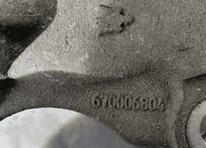 Zwrotnica lewa prawa tył Maserati Quattroporte VI 3.8 670006804 4