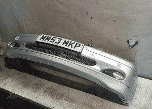 Zderzak przód przedni mercedes benz c klasa W203 744 srebrny halogeny 2
