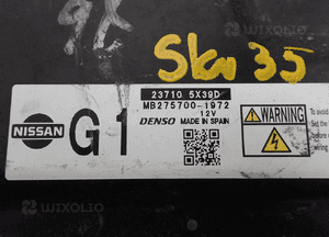 STEROWNIK MODUŁ NISSAN NAWARA AUTOMAT 237105X39D  MB275700-1972 3