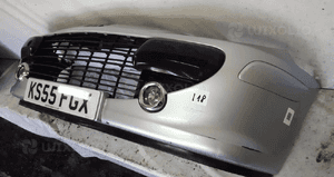 Zderzak przód przedni do peugeot 307 lift fl ezrc srebrny halogeny 3