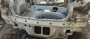 Seat Ibiza 4 IV 6J pas tylny tył ściana bagażnika