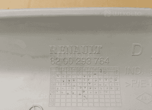Osłona poszycie słupka prawy przód Renault Clio III 8200293764 5