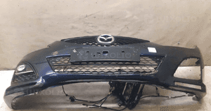 Zderzak przód przedni do mazda 6 gh ii 2 lift fl granat granatowy 35J halogeny 1