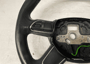 KIEROWNICA SKÓRA SKÓRZANA MULTI MULTIFUNKCJA AUDI A4 B8 LIFT 4L0419091AC 2