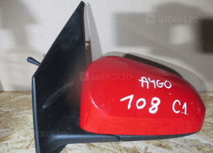 LUSTERKO LEWE PRZÓD PRZEDNIE AYGO C1 108 MANUALNE 1