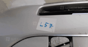 Zderzak przód przedni citroen C4 grand picasso ezrc srebrny halogeny 2