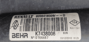 KOMPLET CHŁODNIC WENTYLATOR OBUDOWA RENAULT KANGOO III 1.5 DCI 2014-2020 9