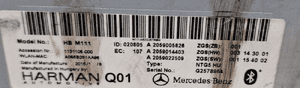 Mercedes-Benz Radio Nawigacja Multimedia HARMAN NTG5 A2059005626 4