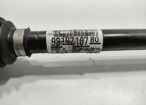 Półoś prawa przód przednia partner berlingo iv 1.2 thp 9810710780 2019-2024 7