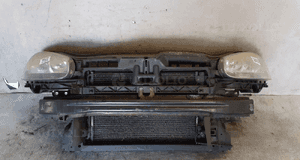 ^ PAS PRZEDNI VW VOLKSWAGEN GOLF 5 V 1.9 TDI WENTYLATORY BELKA OKULAR CHŁODNICA WODY WENTYLATOR OBUDOWA ZAMEK KOMPLET 1