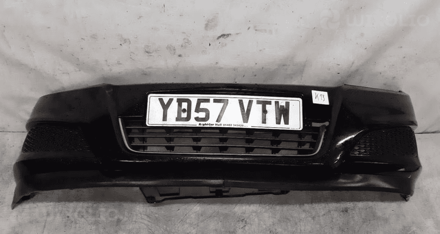 Zderzak przód przedni opel astra h 3 iii Z20R czarny lift fl 1