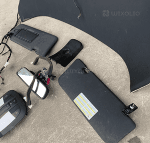 MERCEDES mL 164 podsufitka czarna pakiet AMG lampka uchwyt 4