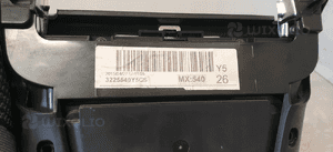 RAMKA RADIA PANEL ŚRODKOWY VOLVO V40 II PRZELACZNIKI WYSPA 6