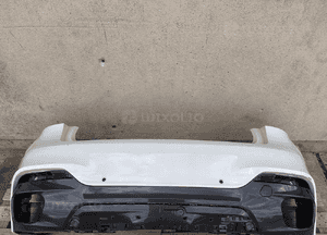 Zderzak tył tylny bmw X6 F16 msp m-pakiet  spoiler dół cały 1