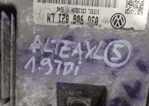 KOMPUTER STEROWNIK SILNIKA VW AUDI SEAT SKODA 1.9 TDI 03G906021LN RADOM 3