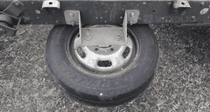 Mocowanie uchwyt koła zapasowego iveco daily 1