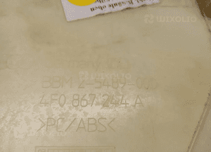 Osłona poszycie słupka prawa Audi A6 C6 4F0867244A 5