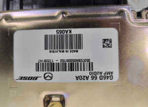 Mazda 6 iii gj 2.2D 2016-2019 wzmacniacz bose G46D66A20 4
