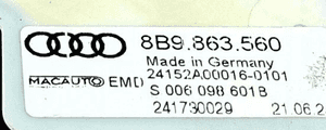 Audi E-Tron SILNICZEK ROLETY 8B9863560 5