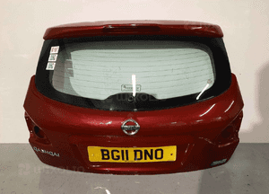 Klapa tył tylna bagażnika nissan qashqai J10 najg bordo bordowa 1