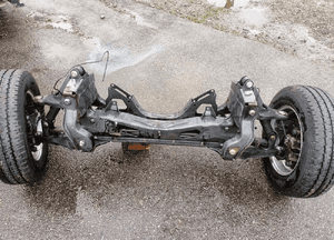Belka zawieszenia kołyska sanki kpl iveco daily 14- 1