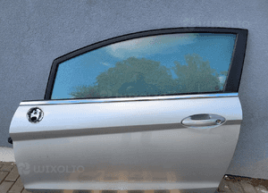 DRZWI lewe 3D Ford Fiesta Mk7 VII 08- 69 srebrne 1