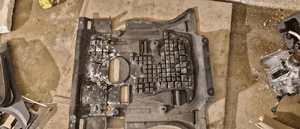 Mercedes GL ML W166 Osłona pod silnik A1665240185 2