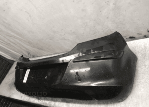 Zderzak tył tylny opel corsa d Z20R czarny 5D 5 drzwi hb 3