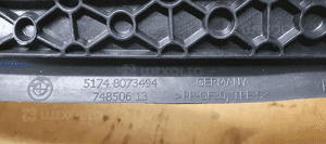 Wlot dolot kierownica powietrza dolna BMW M5 G30 F90 8073494 5