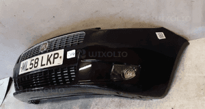 Zderzak przód przedni do fiat grande punto ii 891/B czarny halogeny 3