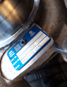 Turbosprężarka vw crafter T6 man tga 2.0 tdi turbosprężarka 18509700015 5