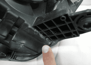 Skoda fabia iii 6V lampa przednia prawa 6
