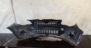 Zderzak przód przedni do opel corsa d lift fl grill Y474 biały uszkodzona !! 5