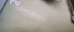 Osłona poszycie słupka lewy tył Jaguar XF X250 8X23-F519A97-BE 5