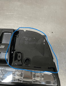 Lampka oswietlenie mercedes W205 A0009009007 org 4