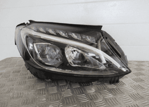 Lampa przód lewa prawa mercedes c-klasa W205 full led 2014- 1