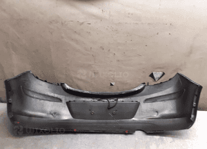 Zderzak tył tylny opel corsa d Z21C błękitny morski 5