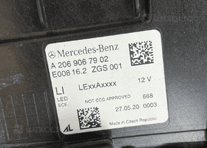 Lampa mercedes benz A206 digital light A2069067902 6